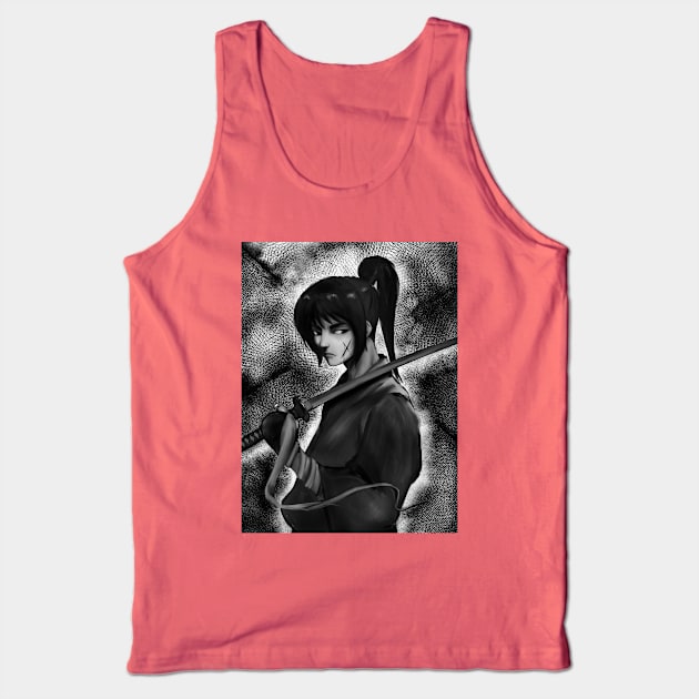 Kenshin Himura Tank Top by MAXXXi_ART